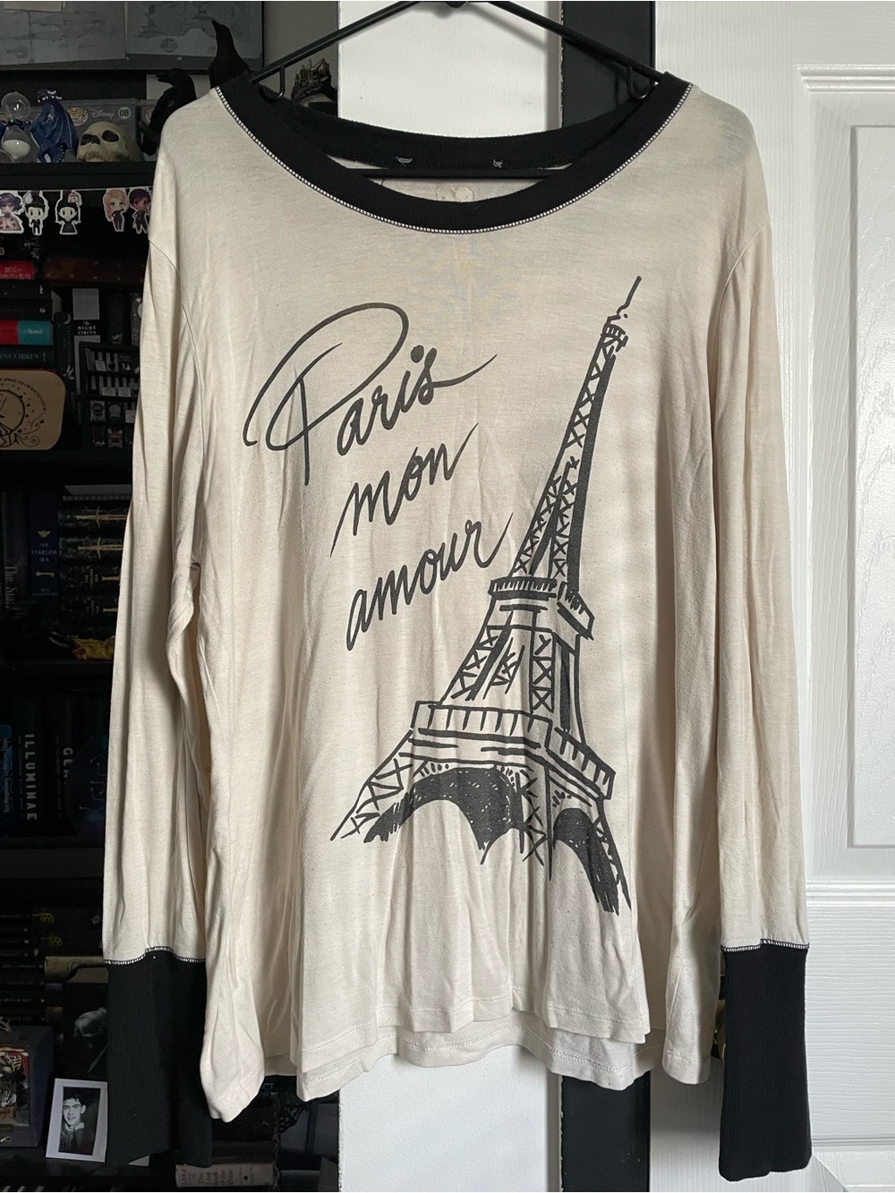 Paris Eiffel Tower Long Sleeve T-Shirt (Catherine Malandrino)